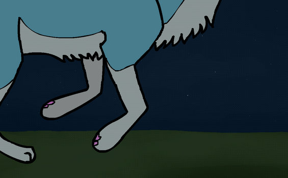 Bluesky: Running Animation