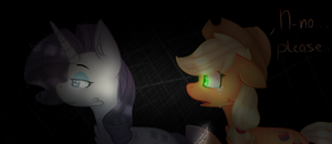 [MLP:FiM]Discorded Frienship:AppleJack x Rarity