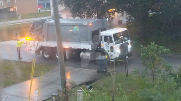 Polk County Waste and recycling - rear loader