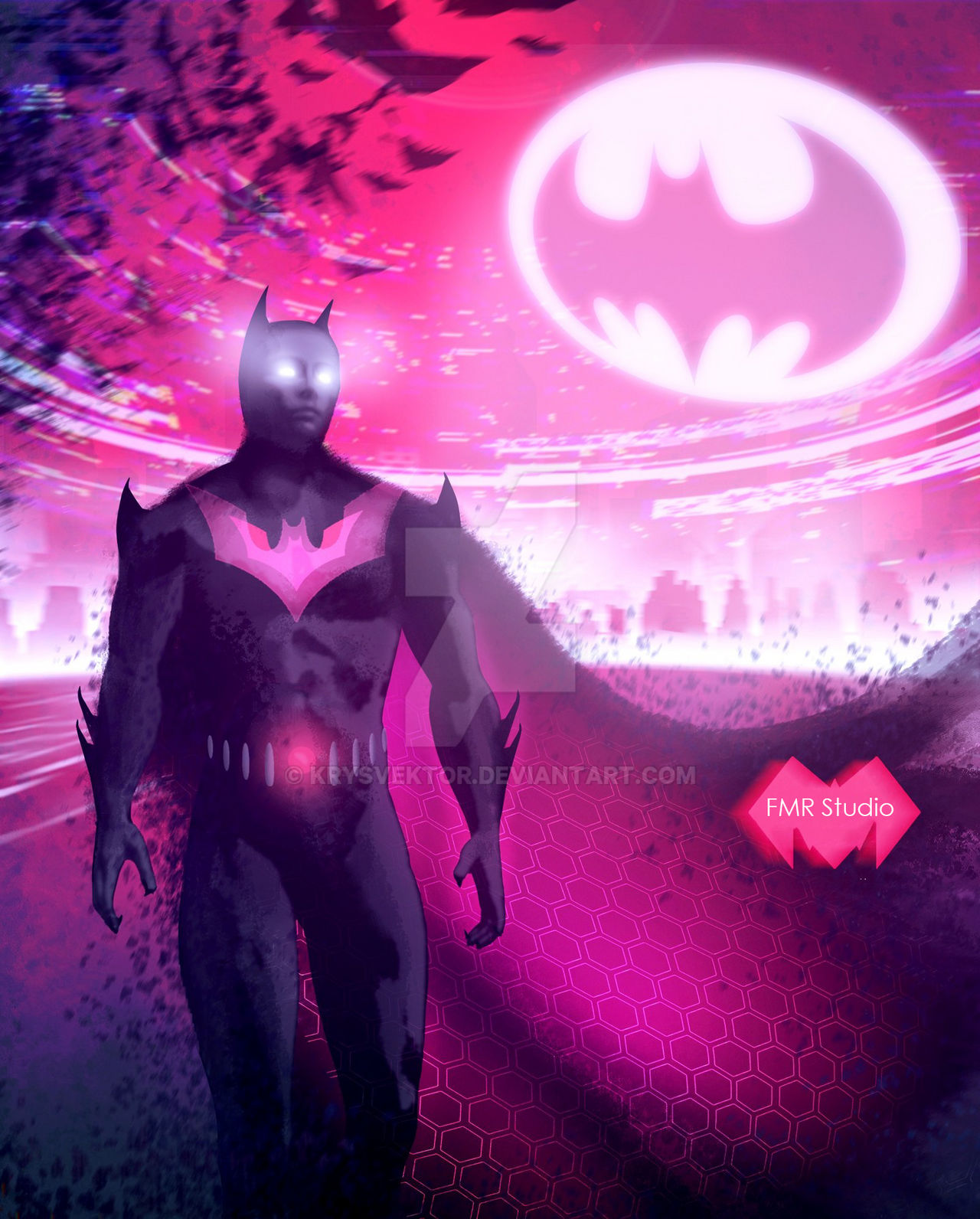 Batman Beyond Abstract Batman Beyond Concept Art by KrysVektor on DeviantArt