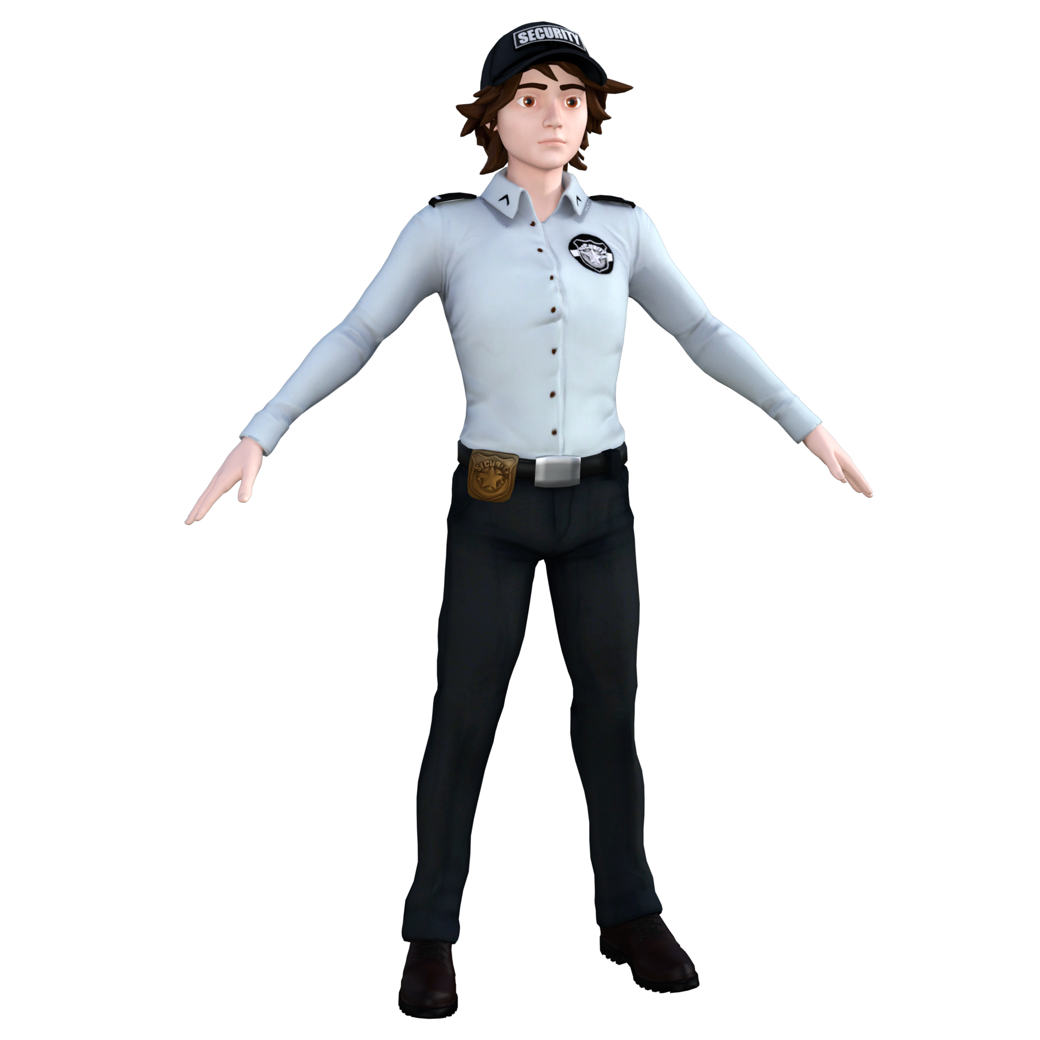 Gregory (SB) Security Guard Adult -RELEASE- by Desperateviewer on DeviantArt