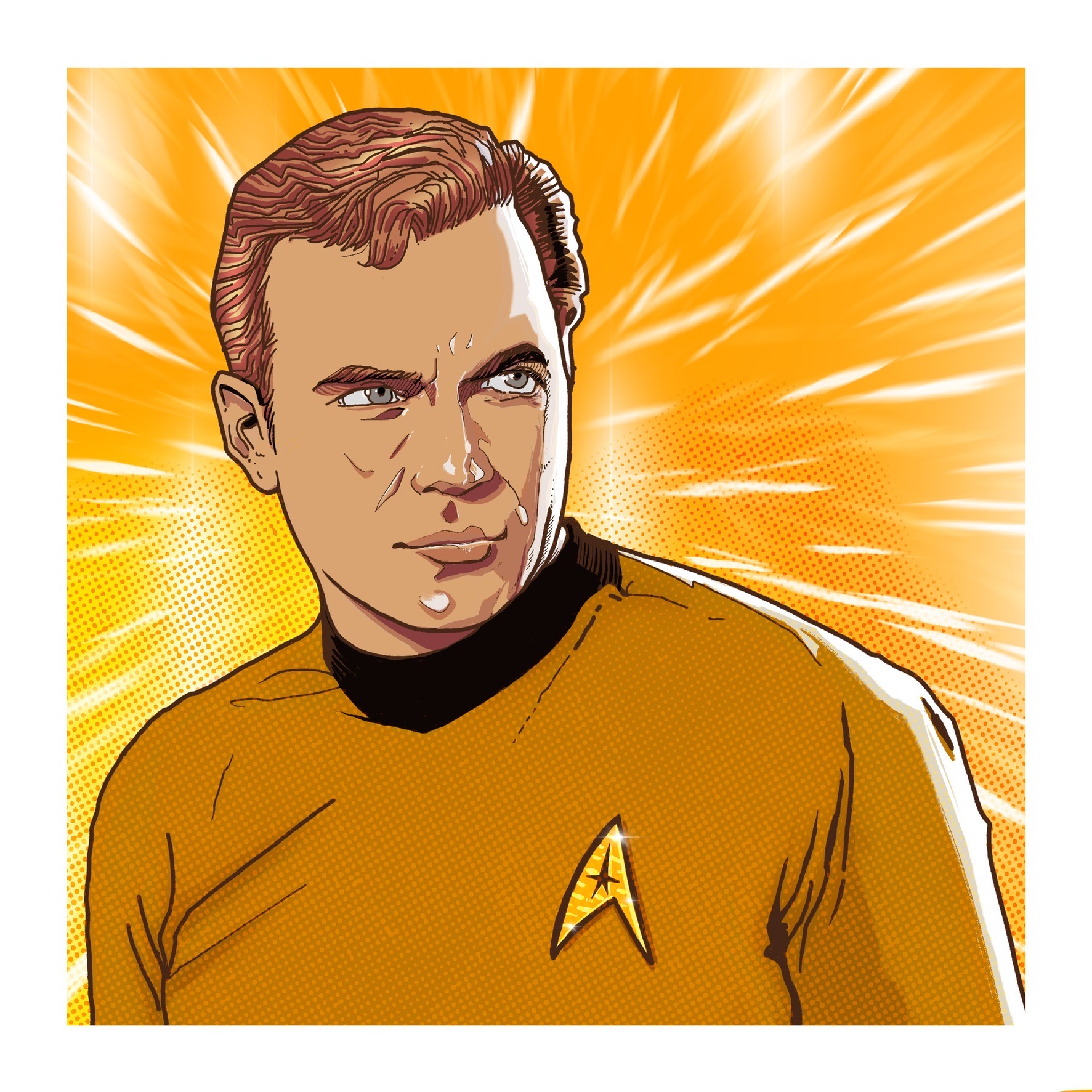Captain James Tiberius Kirk by fredlameche on DeviantArt