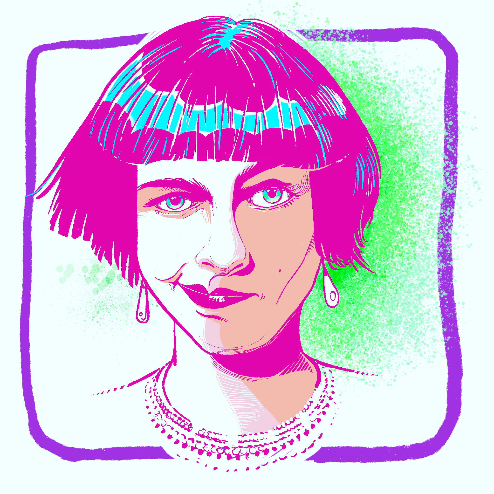 One Girl, One Face ! by fredlameche on DeviantArt