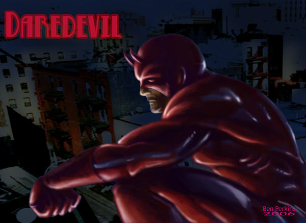 Daredevil Comic Rooftops Daredevil rooftop by BrattyBen on DeviantArt