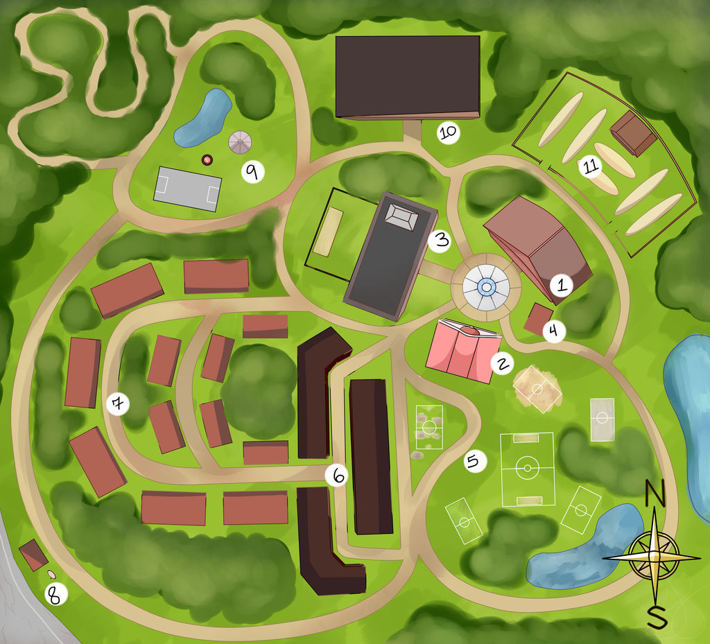 Daybreak Development Map Dawnbreak City Map GUIDE by Kagugle on DeviantArt