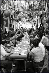 Gitanos En Festa De Gracia, Barcelona