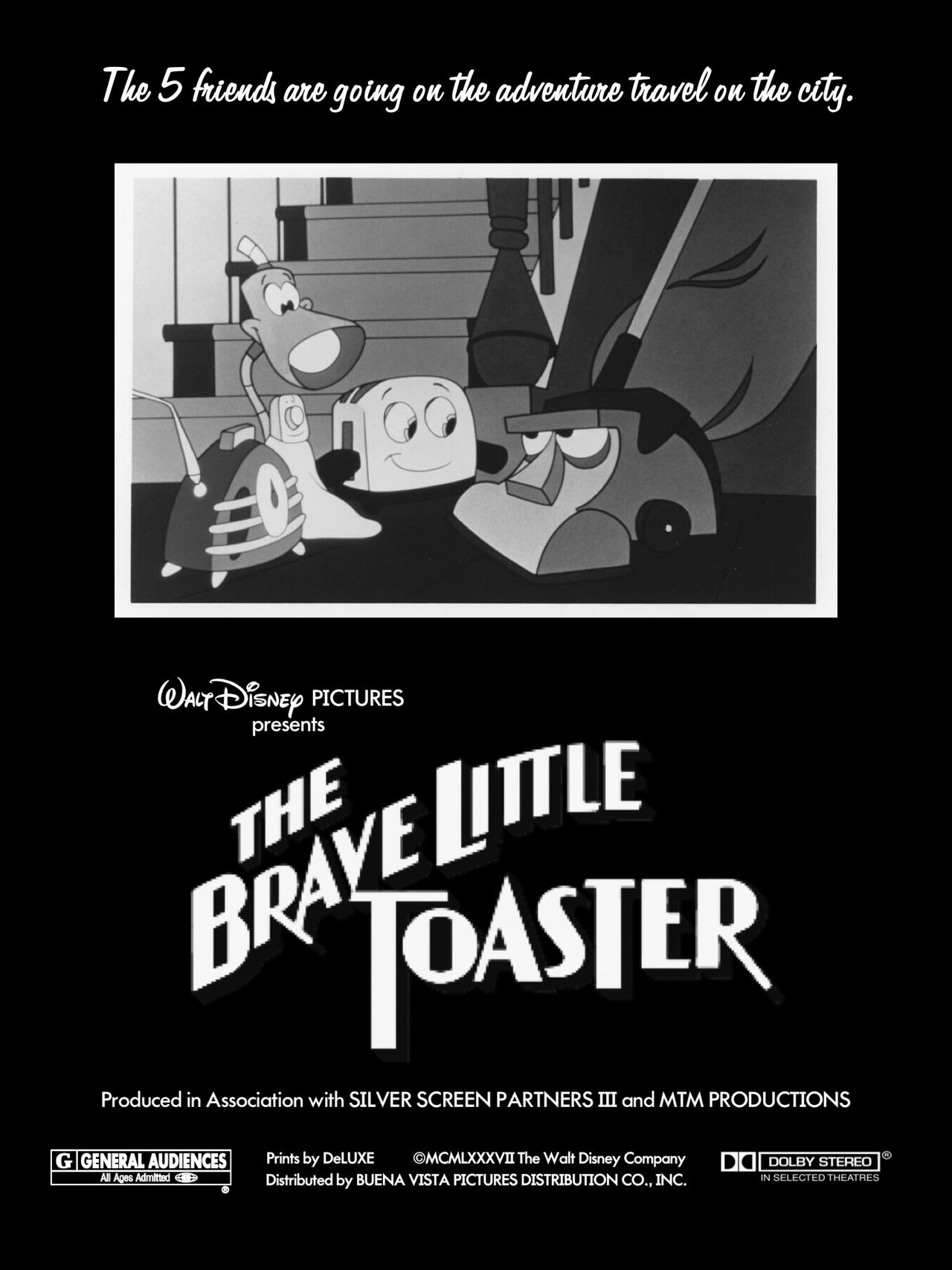 The Brave Little Toaster (1987) - Original Poster by Andreipreston on ...