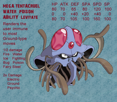 Mega Tentacruel Fan-Made