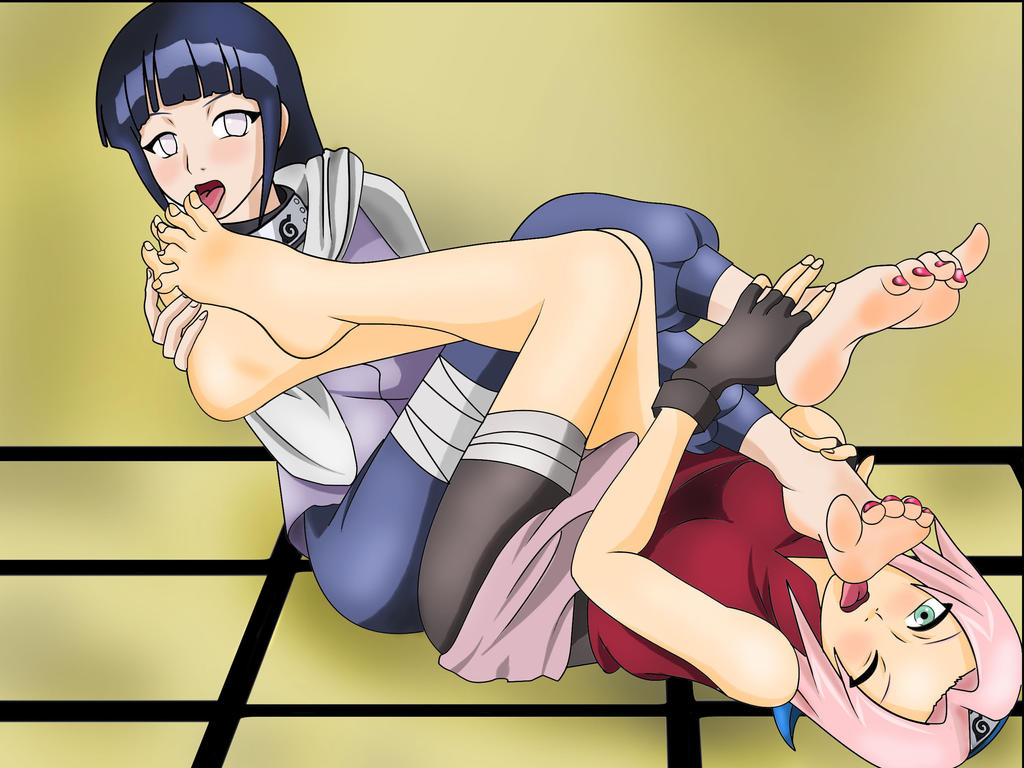 hinata and sakura foot worship by gaara3107 on DeviantArt.