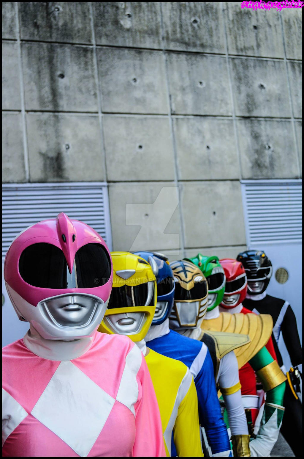 Power rangers Super sentai team mighty morphin by Tsumisan on DeviantArt