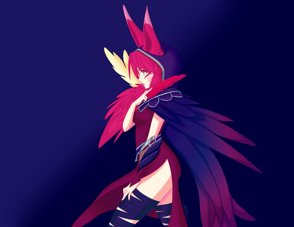 Xayah fanart