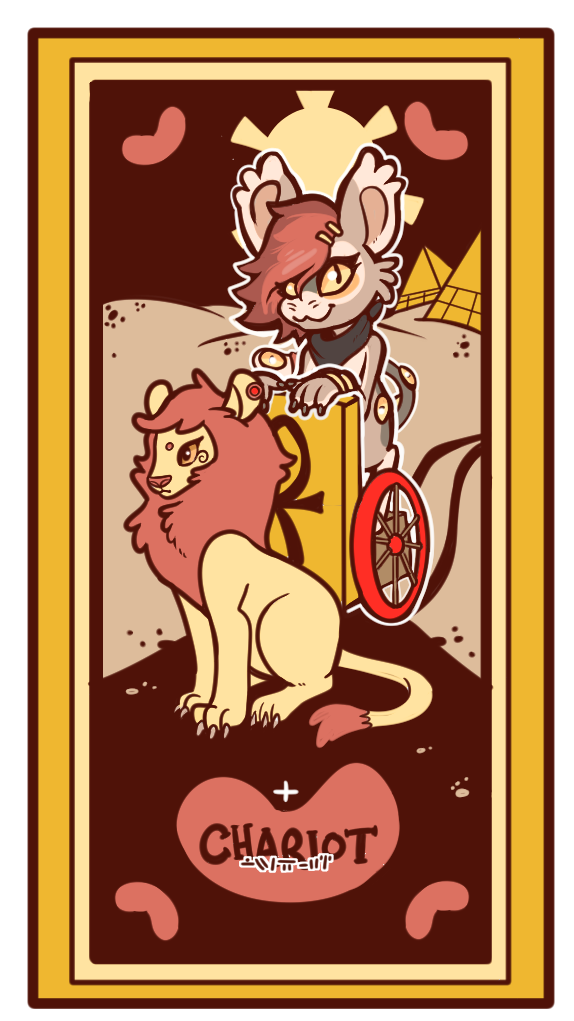 Commission: Tarotbean Chariot