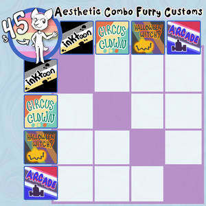 Aesthetic Combo Furry Customs Grid
