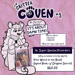 Critter Coven Book 3 - SPECIAL PREORDER AVAILABLE!