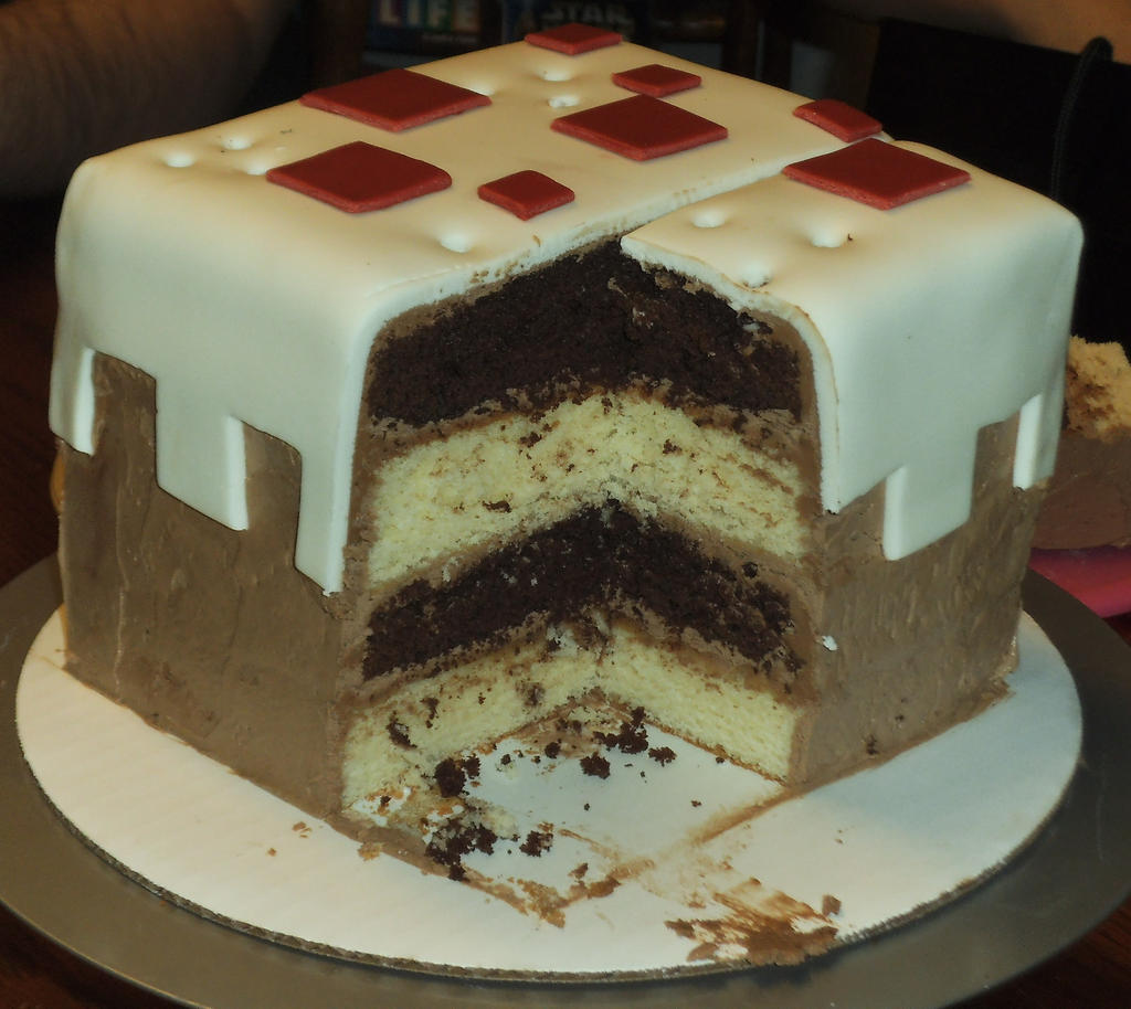 Minecraft Cake Cake