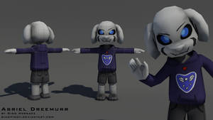 Asriel Dreemurr low poly