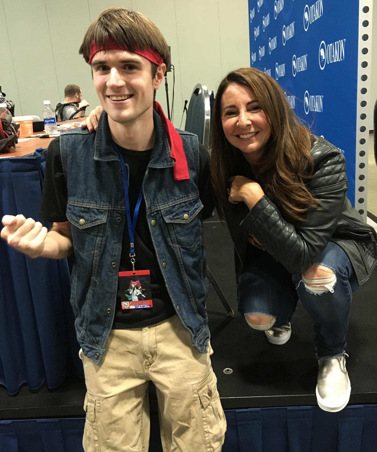 Otakon 2017 - Me and Michelle Ruff by PegasusSeiya351 on DeviantArt