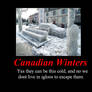 Canada Winters Motivational