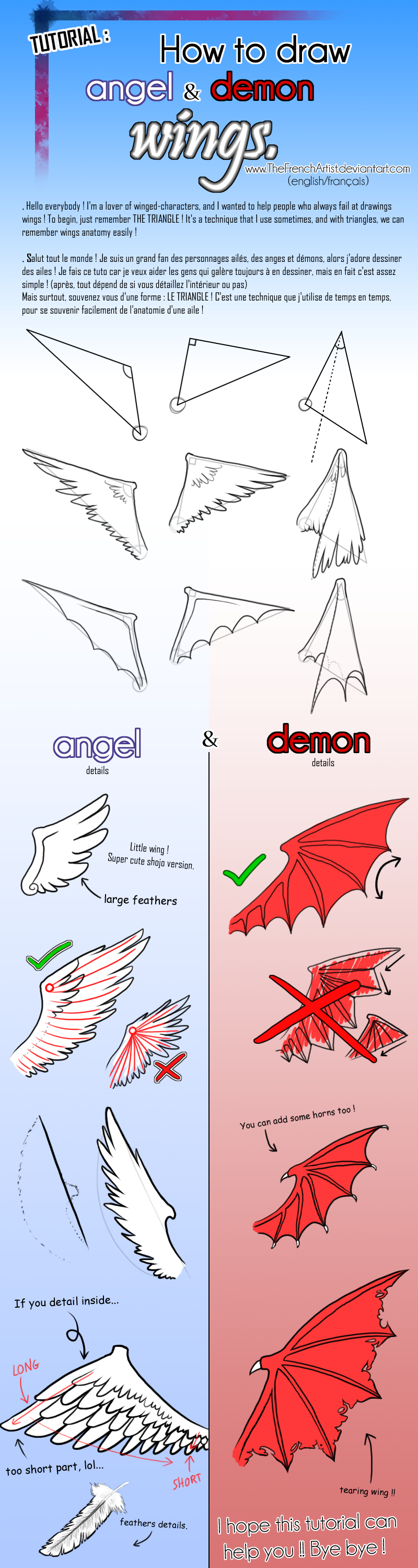 TUTORIAL: How to draw wings