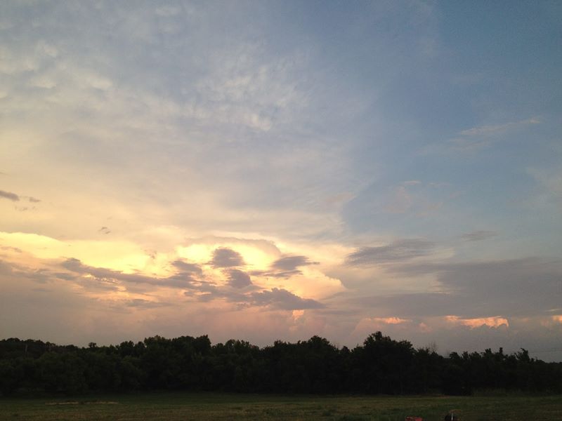 even more storms at sunset