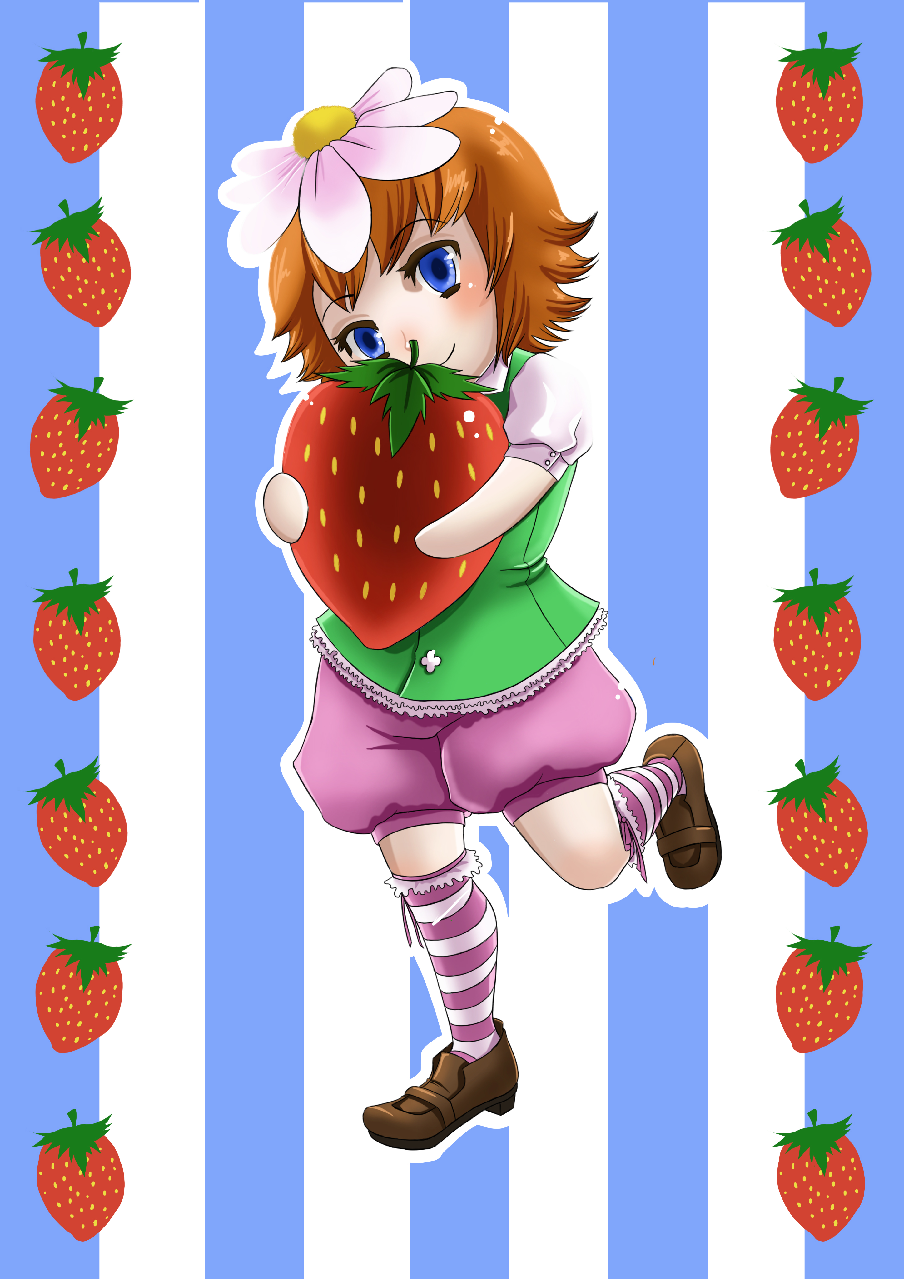 Strawberry Girl