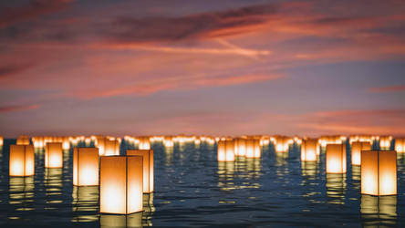 Water lanterns