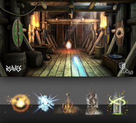 LuGus Studios' Runes: magic effects preview