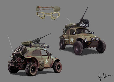 Military Baja Beetle concept