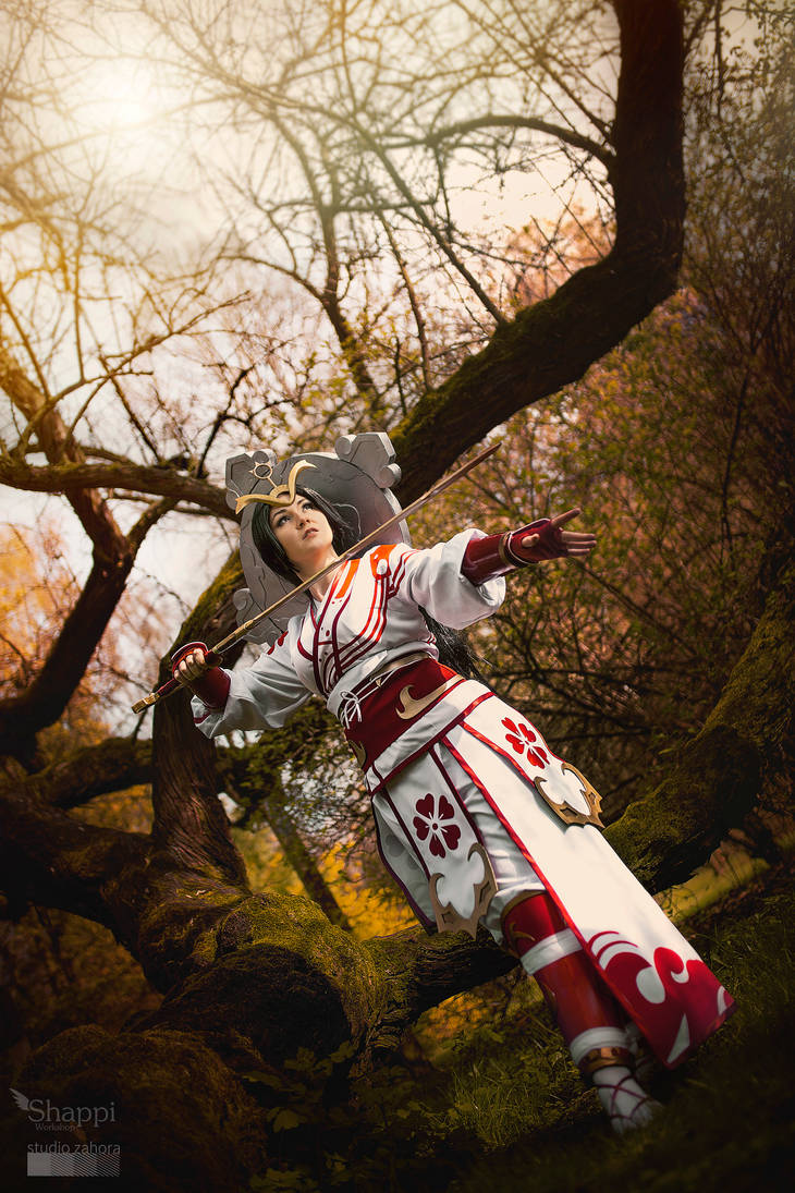 Shining Heavens Amaterasu - Smite Game by Shappi