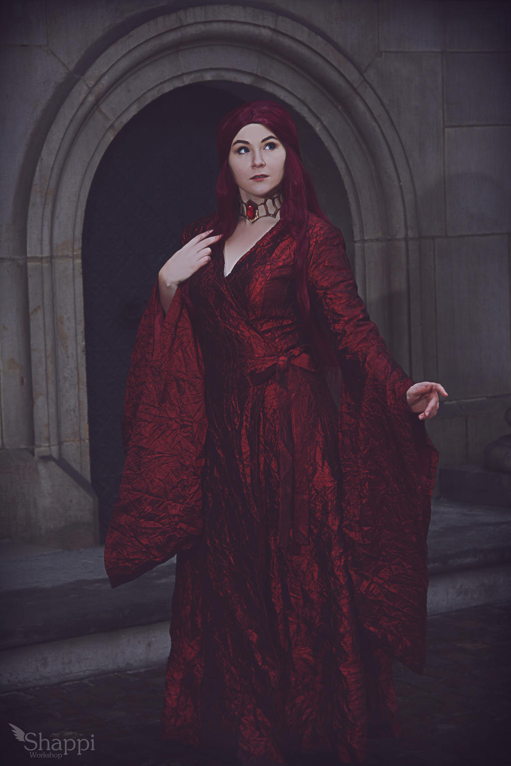 Red Woman Melisandre - Game of Thrones by Shappi on