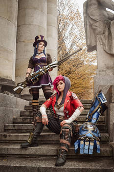 Vi and Caitlyn - League of Legends : Arcane