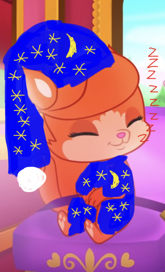 Treasure Sleeping In Her Pajamas And Nightcap by TheRoadGeek266 on ...