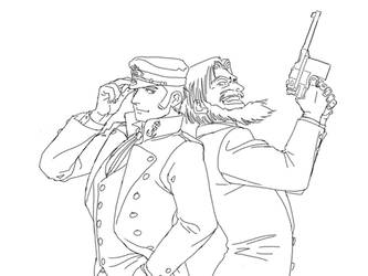 Corto Maltese and Lasputin