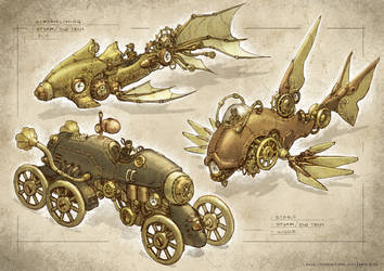 steampunk vehicles
