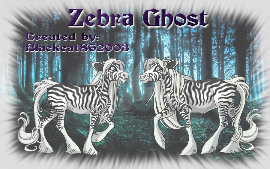 Zebra Ghost by blackcat862003 on DeviantArt