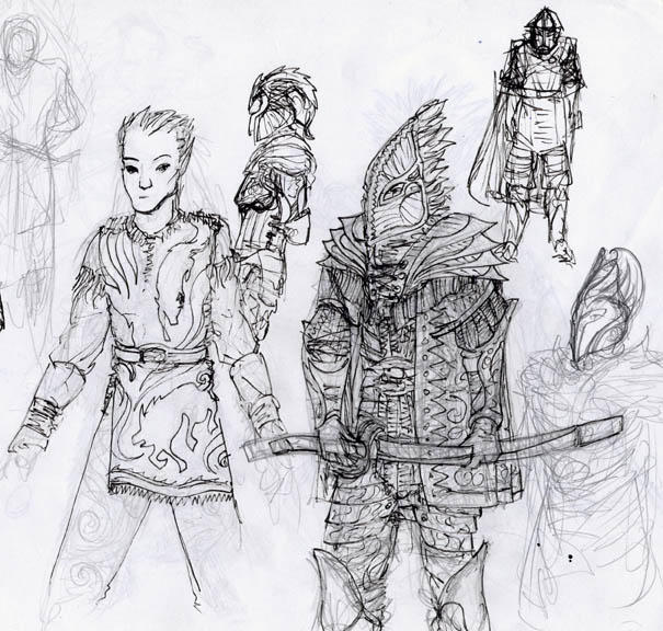 elf concepts 1 by JMcM on DeviantArt