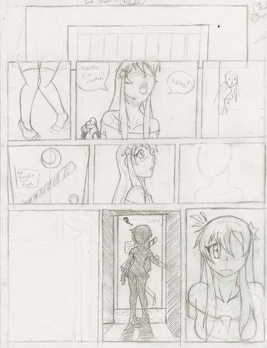 As Sweet As Sugar sketch pg.1