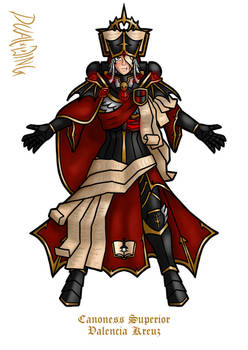 Canoness Superior Valencia Kreuz