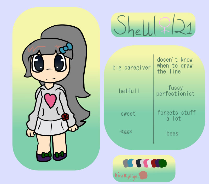 Shell Reference Sheet Owo by eeveebo on DeviantArt