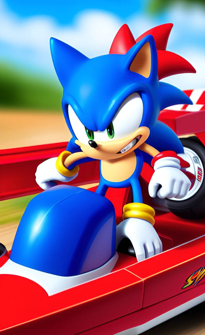 Sonic Racing by ShadowTheHedgehogXZT on DeviantArt