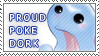 Proud Poke Dork Stamp by fallenintoshadows