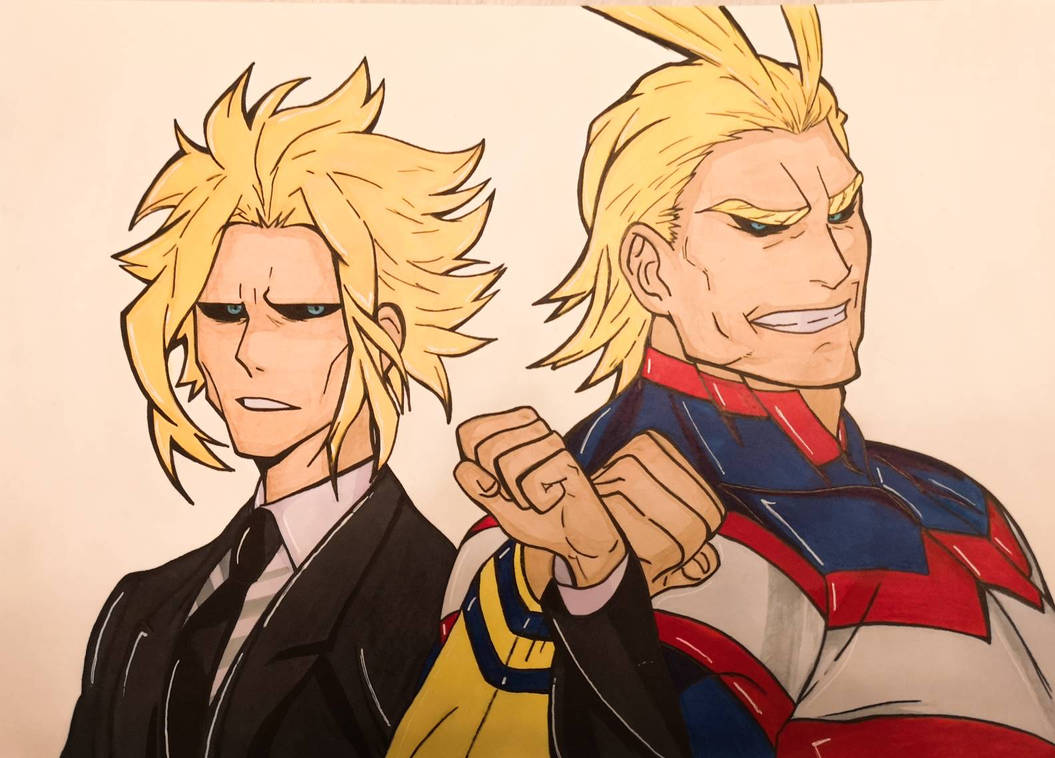 All Might by LeoRiArt on DeviantArt