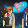 Dan x Josie rain love (Valentine's Day Special)