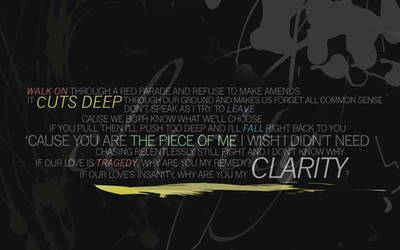 Clarity || Zedd ft Foxes