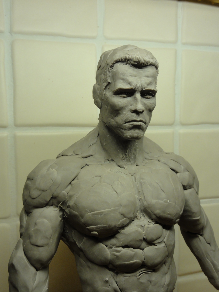 Arnold Schwarzenegger Terminator 1:4 Scale Bust 5