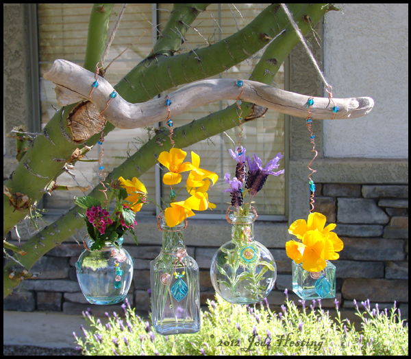 Garden Art Bottles