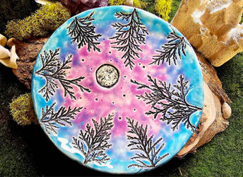 Moon Magic - Ceramic Offering Plate