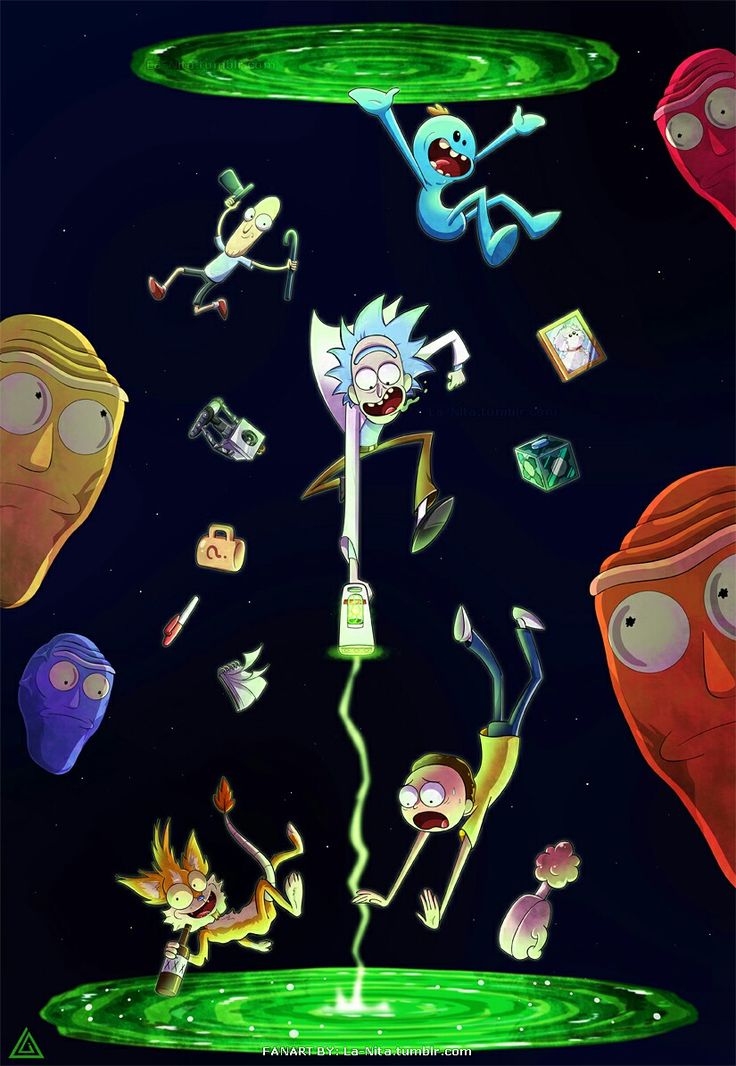 Rick-And-Morty-Wallpaper-Iphone by PawPatrolChase on DeviantArt