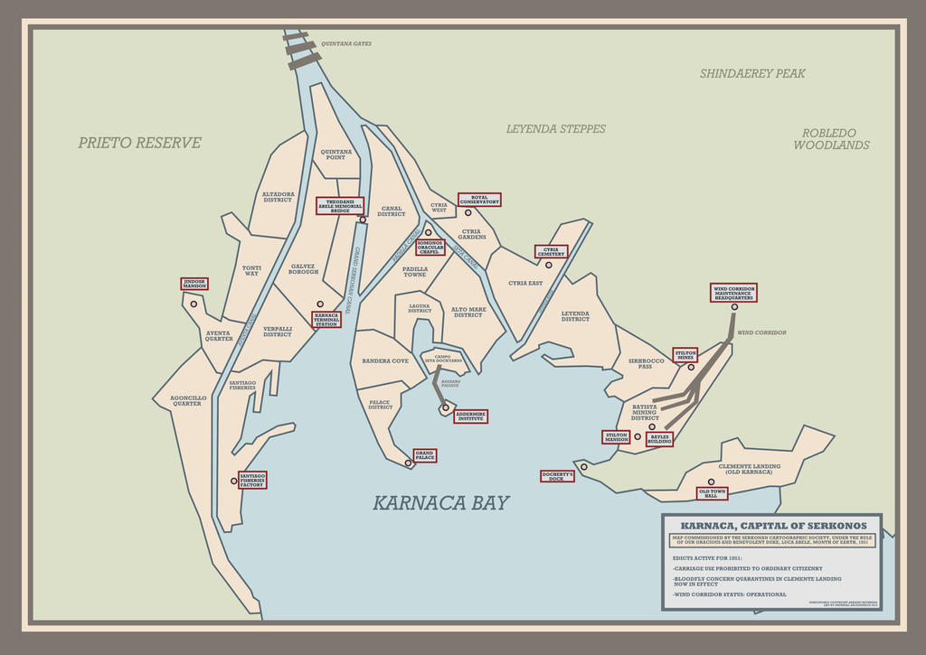 Karnaca Map Karnaca, Capital of Serkonos by Imperial-Ascendance on DeviantArt
