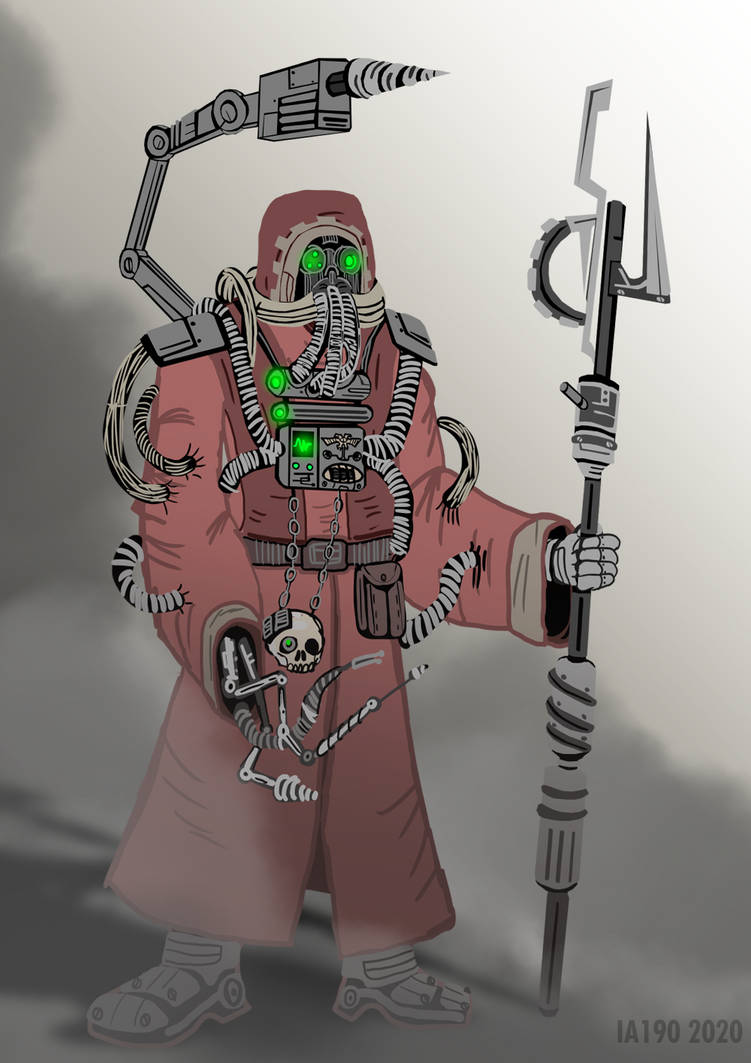 Tech Priest by Imperial-Ascendance on DeviantArt
